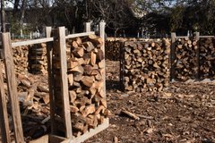 Racks of Firewood